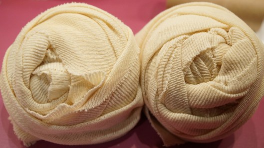 Ha, ha! The surgical wrapping re-wrapped (not planned).