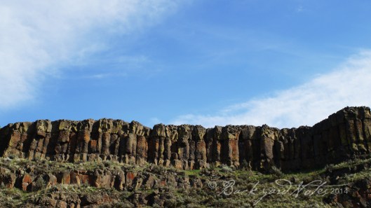 Crab Creek basalt cliffs
