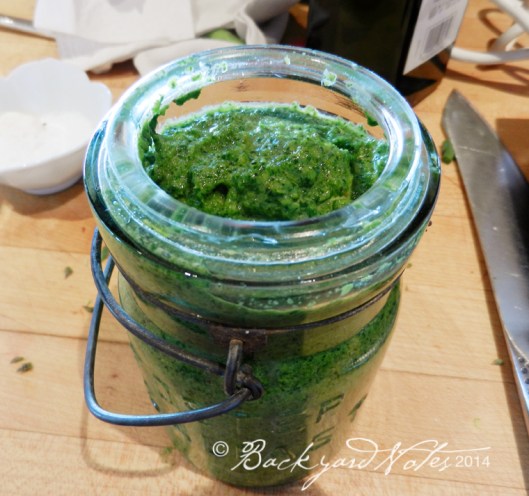 I managed to fill a pint jar