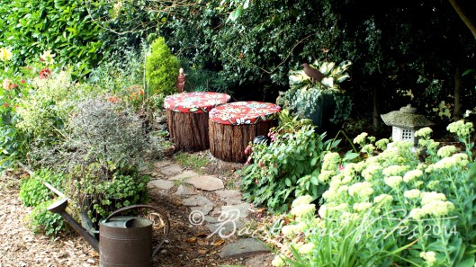 A quiet spot in the garden to sit and reflect
